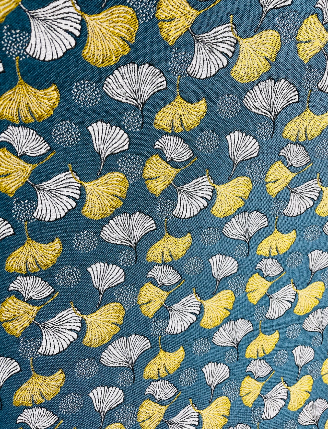 FLOWER GOLD BLUE