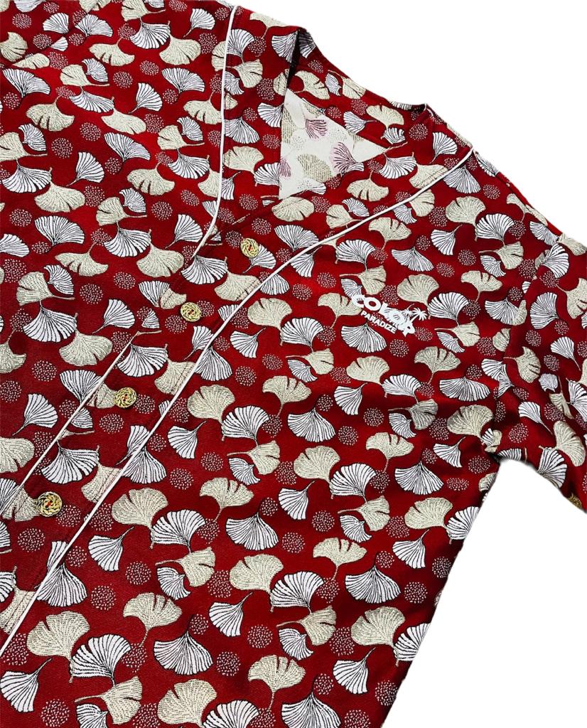 KIMODIZE RED FLOWER GOLD