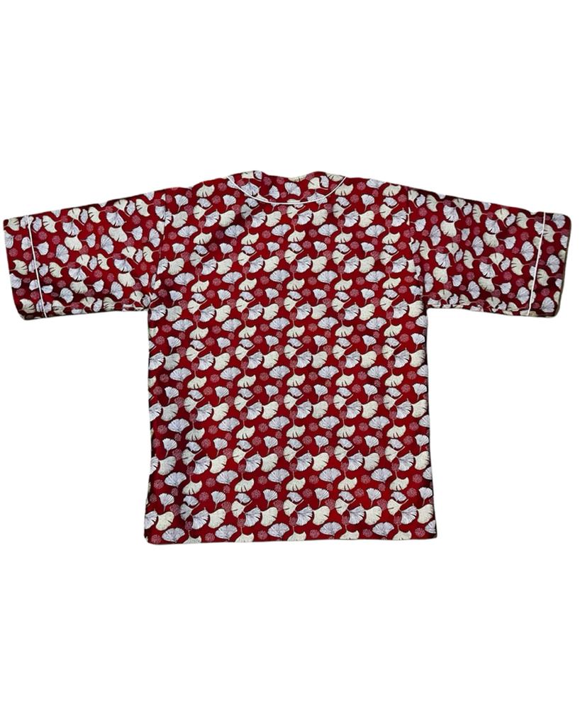 KIMODIZE RED FLOWER GOLD